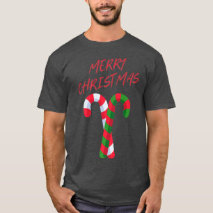 Camiseta Merry Christmas Candy Cane 43