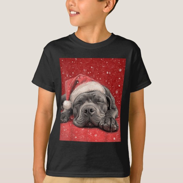 Camiseta Merry Christmas Cane Corso  (Frente)