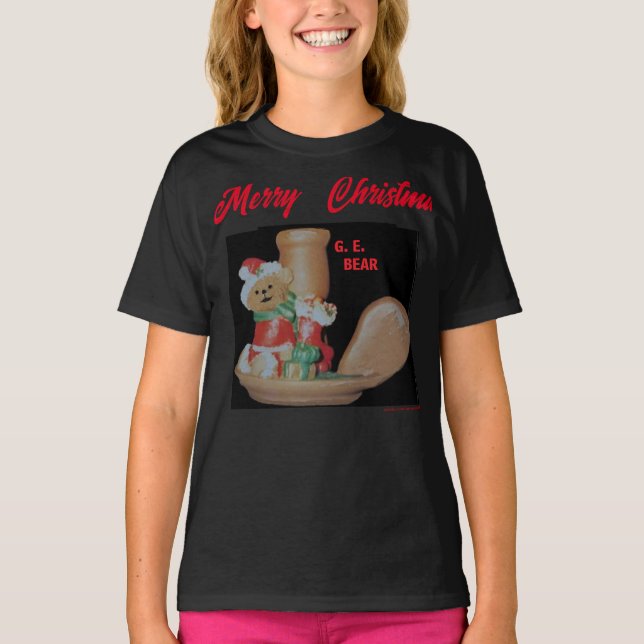 CAMISETA MERRY CHRISTMAS G.E. BEAR (Frente)