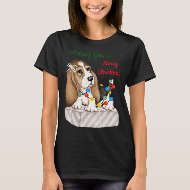 Camiseta Merry Christmas Girls  (Frente)