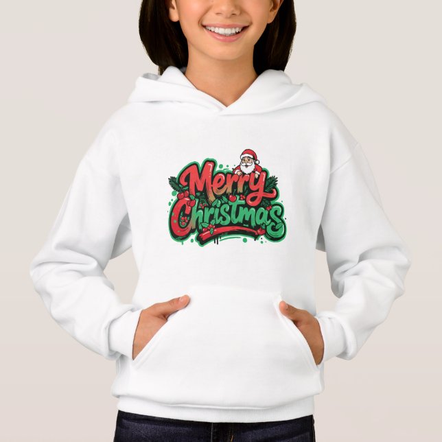 Camiseta Merry Christmas Holiday Design (Frente)