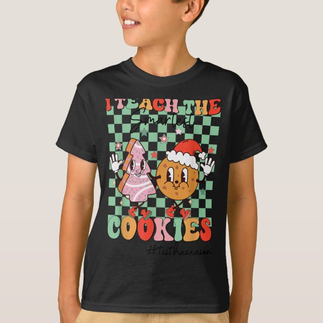 Camiseta Merry Christmas I Teach The Smartest Cookies Teach (Frente)