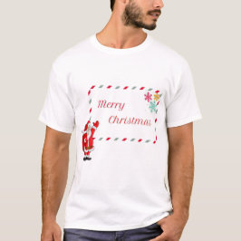 Camiseta merry christmas men