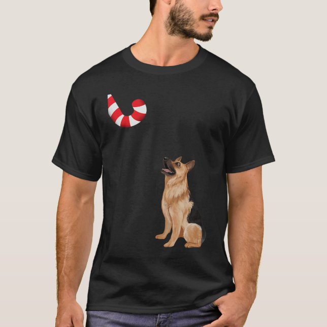 Camiseta Merry Christmas Mister Dog  1 (Frente)