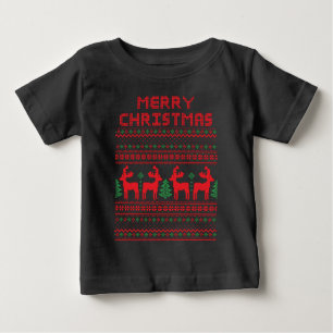 Camiseta MERRY CHRISTMAS PIXEL ART STYLE T Shirt