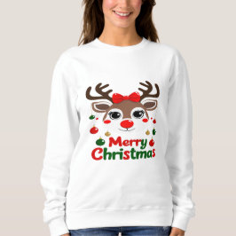 Camiseta Merry Christmas – Reindeer Lights & Cheer