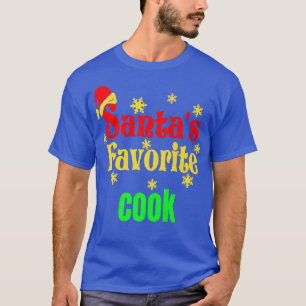 Camiseta Merry christmas Santa's Favorite Full of christmas