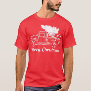 Camiseta Merry Christmas Tree Xmas in July Party Truck, Fun