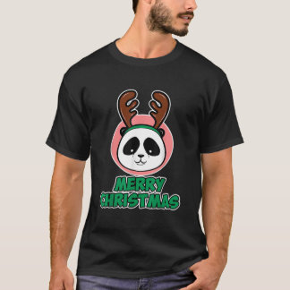 Camiseta Merry For Panda Fans Panda