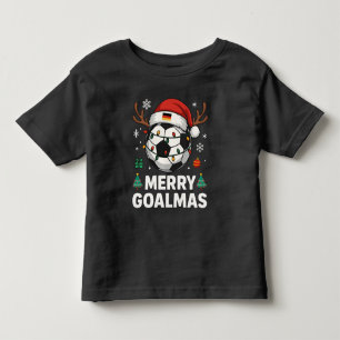 Camiseta Merry Goalmas - Futebol Natalino Divertido