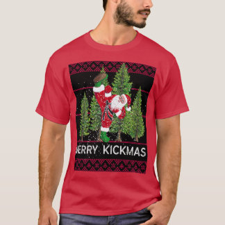 Camiseta Merry Kickmas Santa 1
