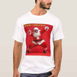 Camiseta Merry Swagger Santa – Bold Christmas Vibes