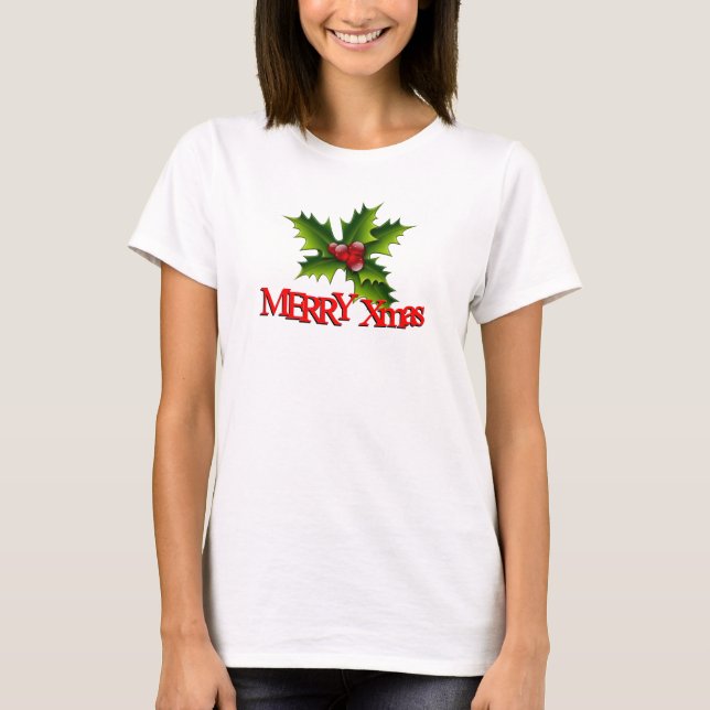 Camiseta Merry Xmas (Frente)