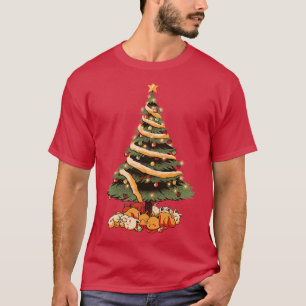 Camiseta Merry Xmas Cat Tree Ugly Sweater por Tobe Fonseca