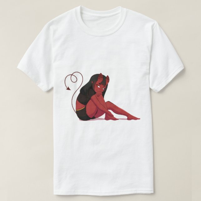 Camiseta Meru, a óvulos de Succubus (Frente do Design)