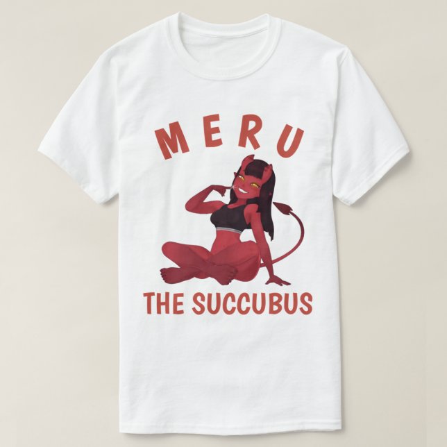 Camiseta Meru o succubus (1) (Frente do Design)