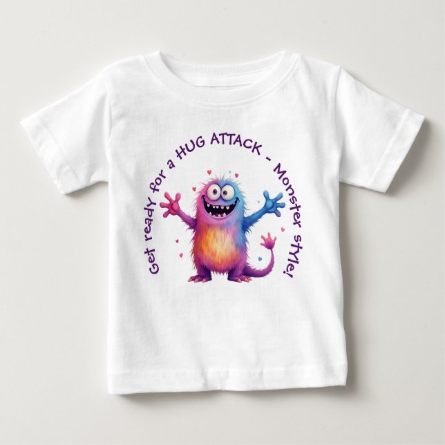 Camiseta Mervin: O Monstro Huggable (Frente)