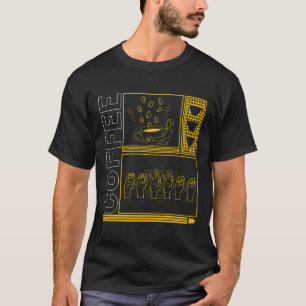 Camiseta Mês da Consciência Café Asl Lover Trendy Love Daf