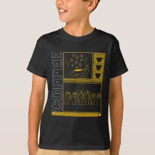 Camiseta Mês da Consciência Café Asl Lover Trendy Love Daf