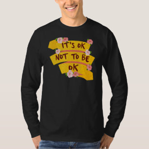 Camiseta Mês da Consciência da Saúde Mental Não julgue ser