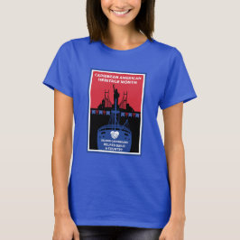 Camiseta Mês da Herança Caribenha Americana