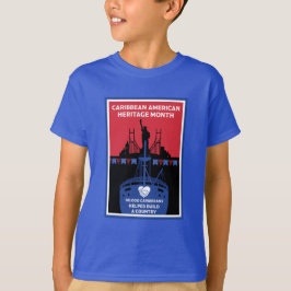 Camiseta Mês da Herança Caribenha Americana