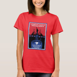 Camiseta Mês da Herança Caribenha Americana
