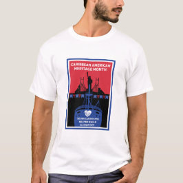 Camiseta Mês da Herança Caribenha Americana
