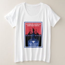 Camiseta Mês da Herança Caribenha Americana