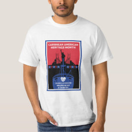 Camiseta Mês da Herança Caribenha Americana
