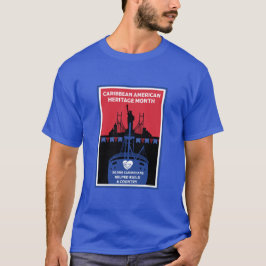 Camiseta Mês da Herança Caribenha Americana