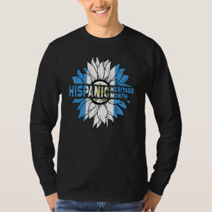 Camiseta Mês da Herança Hispânica Bandeira da Guatemala Gir