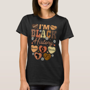 Camiseta Mês da História Afro-Americana Celebração Africana
