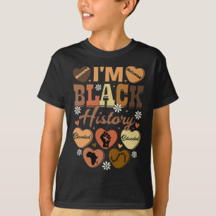 Camiseta Mês da História Afro-Americana Celebração Africana