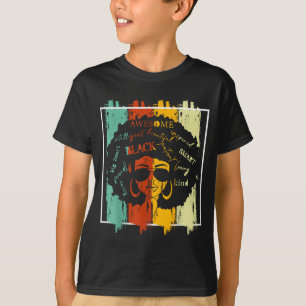 Camiseta Mês da História Afro-Americana e Negra Melanina