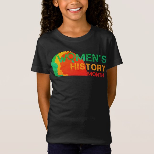 CAMISETA MÊS DA HISTÓRIA DA MULHER (Frente)