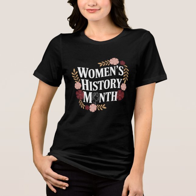 Camiseta Mês da História das Mulheres (Frente)
