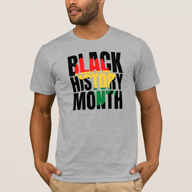 Camiseta Mês da História Negra (Frente)