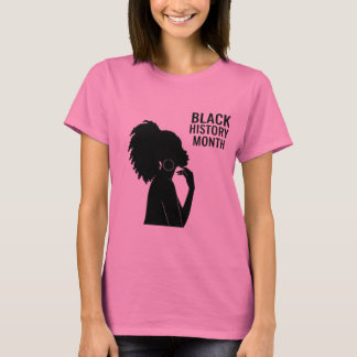 Camiseta mês da história negra