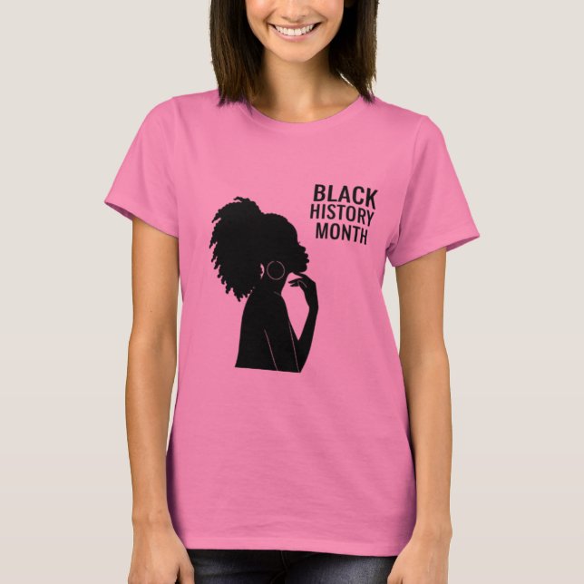 Camiseta mês da história negra (Frente)