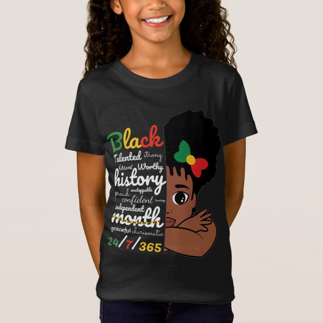 Camiseta Mês da História Negra (Frente)