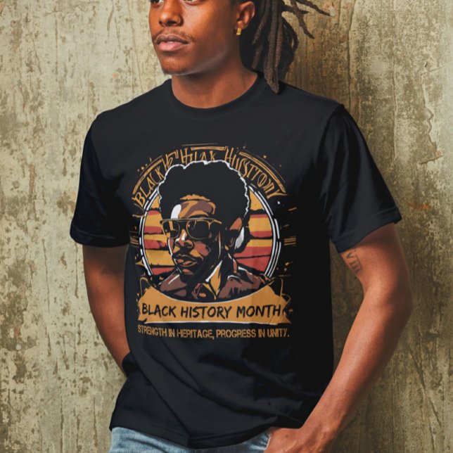 Camiseta Mês da História Negra (Criador carregado)