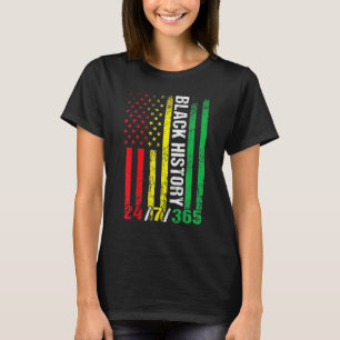 Camiseta Mês da História Negra 247365 Afro-Americano Melani