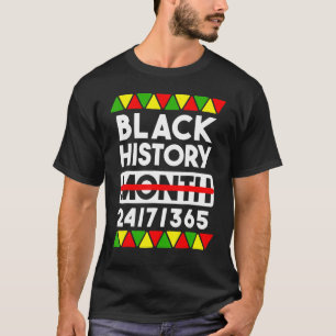 Camiseta Mês da História Negra 247365 Presente Orgulho Afro