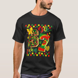 Camiseta Mês da História Negra 67 Seis Sete Meme Afro-Ameri