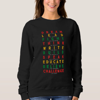 Camiseta Mês da História Negra Afro-Americano Celebridade C