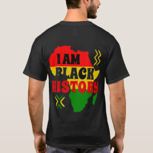 Camiseta Mês da História Negra, Americano Africano