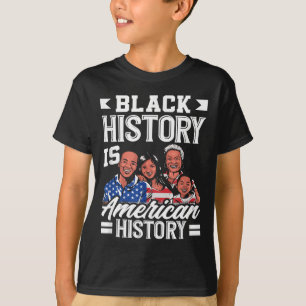 Camiseta Mês da História Negra Bandeira América América