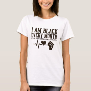 Camiseta Mês da História Negra Blackity Blackity Blackity