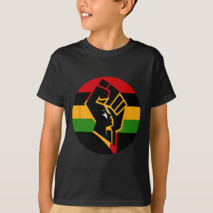 Camiseta Mês da História Negra Celebrando o Ascenso Juntos